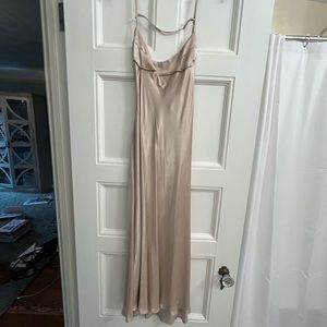 Zara champagne color maxi dress🥂